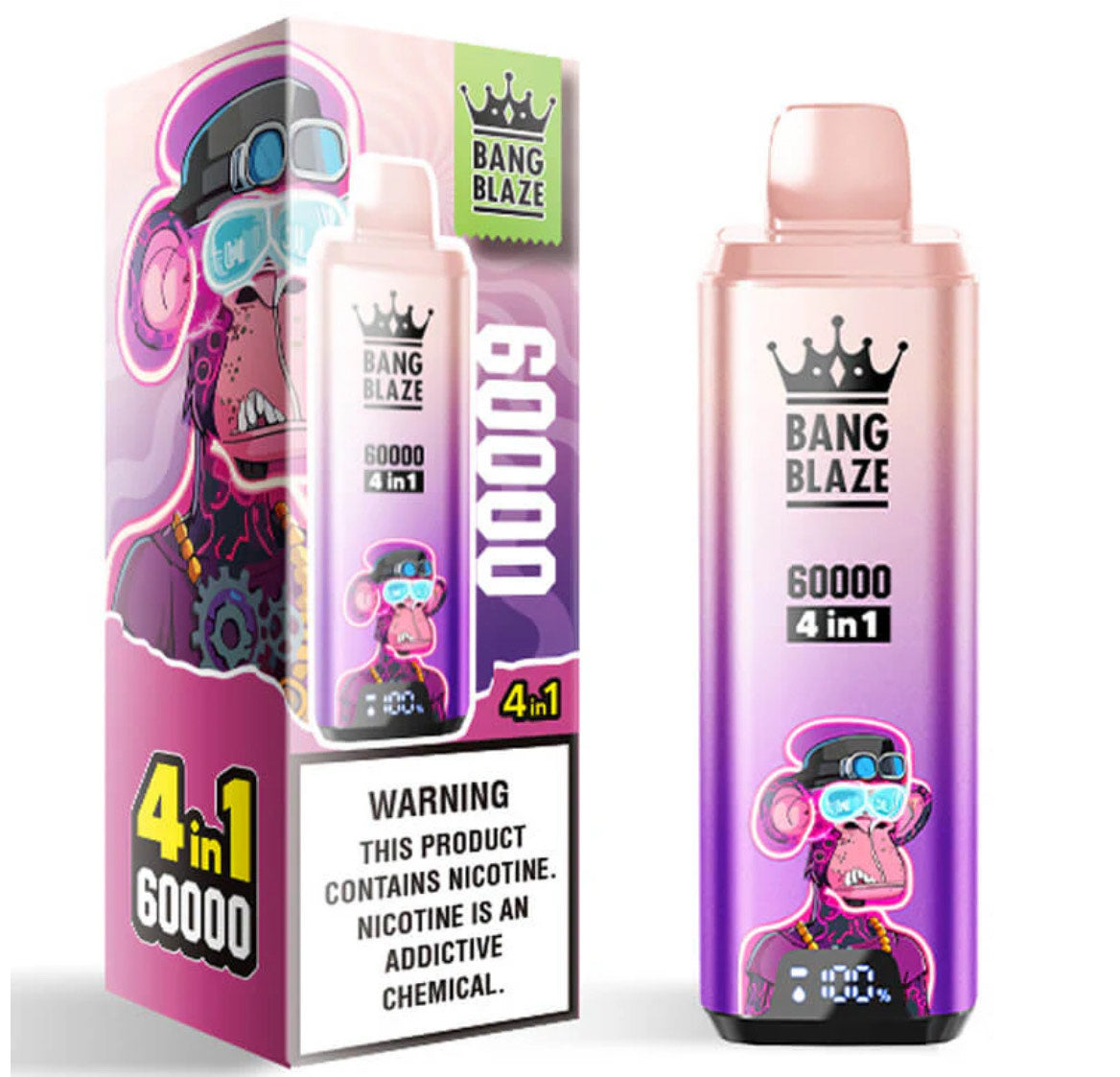 Vaper BANG 60k 4 en 1