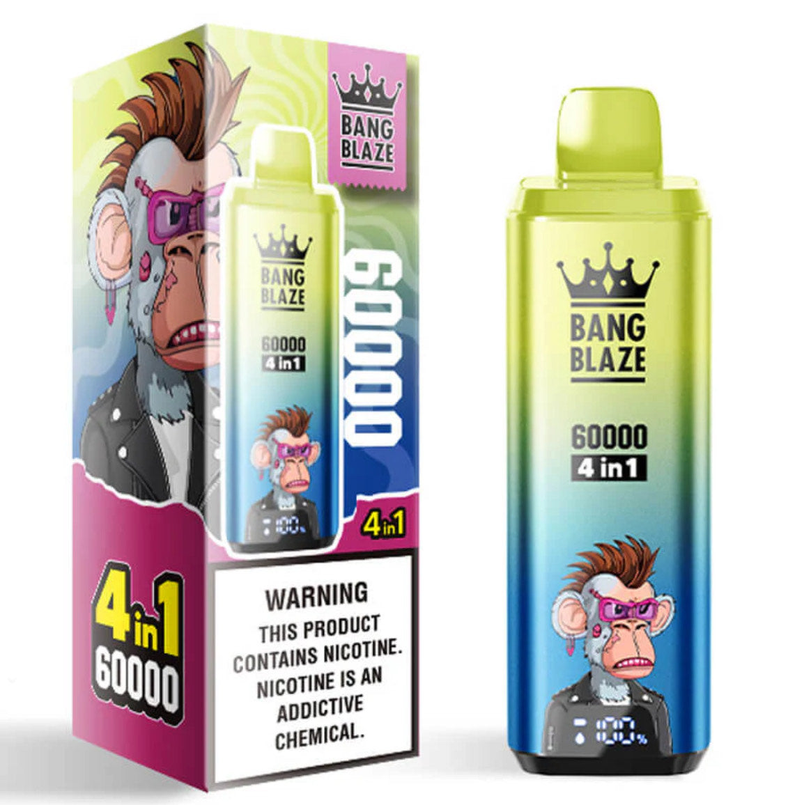 Vaper BANG 60k 4 en 1