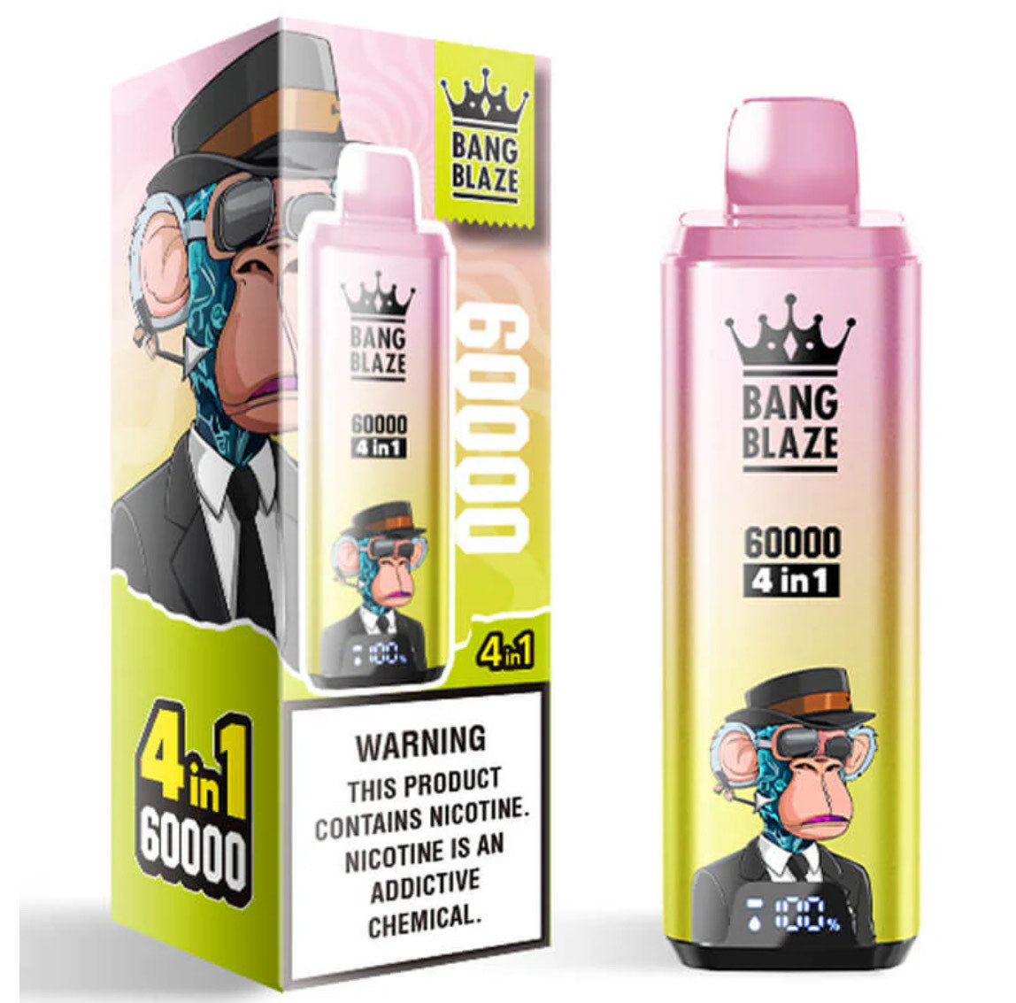 Vaper BANG 60k 4 en 1