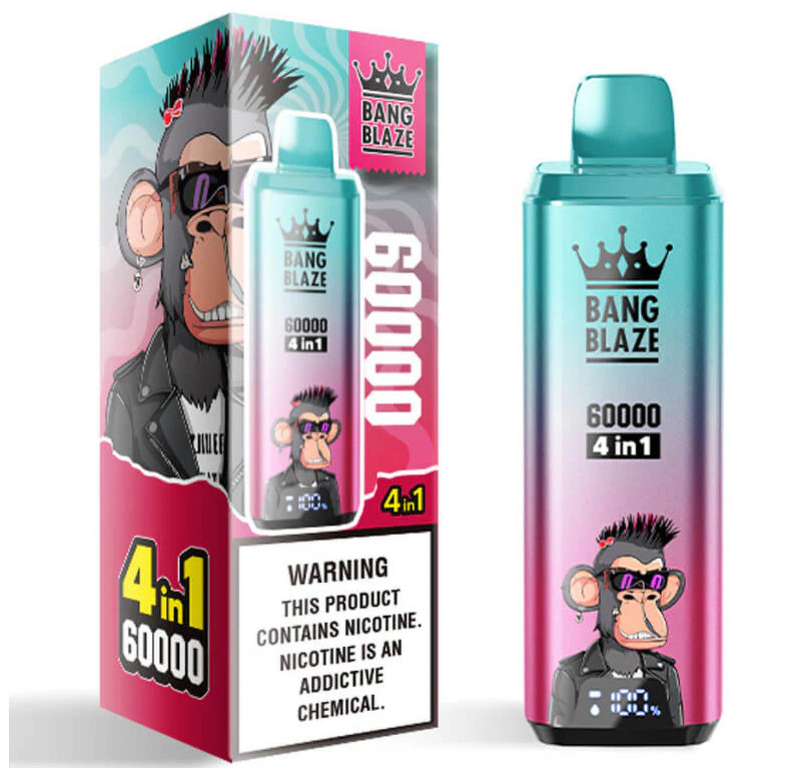 Vaper BANG 60k 4 en 1